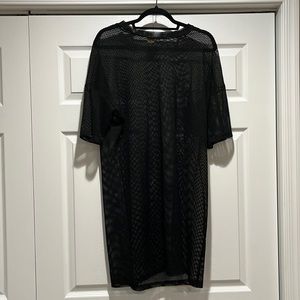 Mesh T-Shirt Dress 🖤